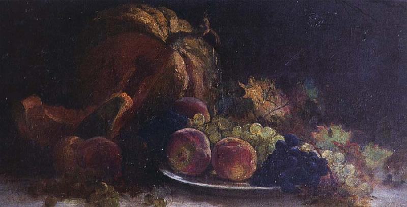 Nicolae Grigorescu Still Life with Fruit Sweden oil painting art